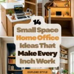 14 Small Space Home Office Ideas That Make Every Inch Work