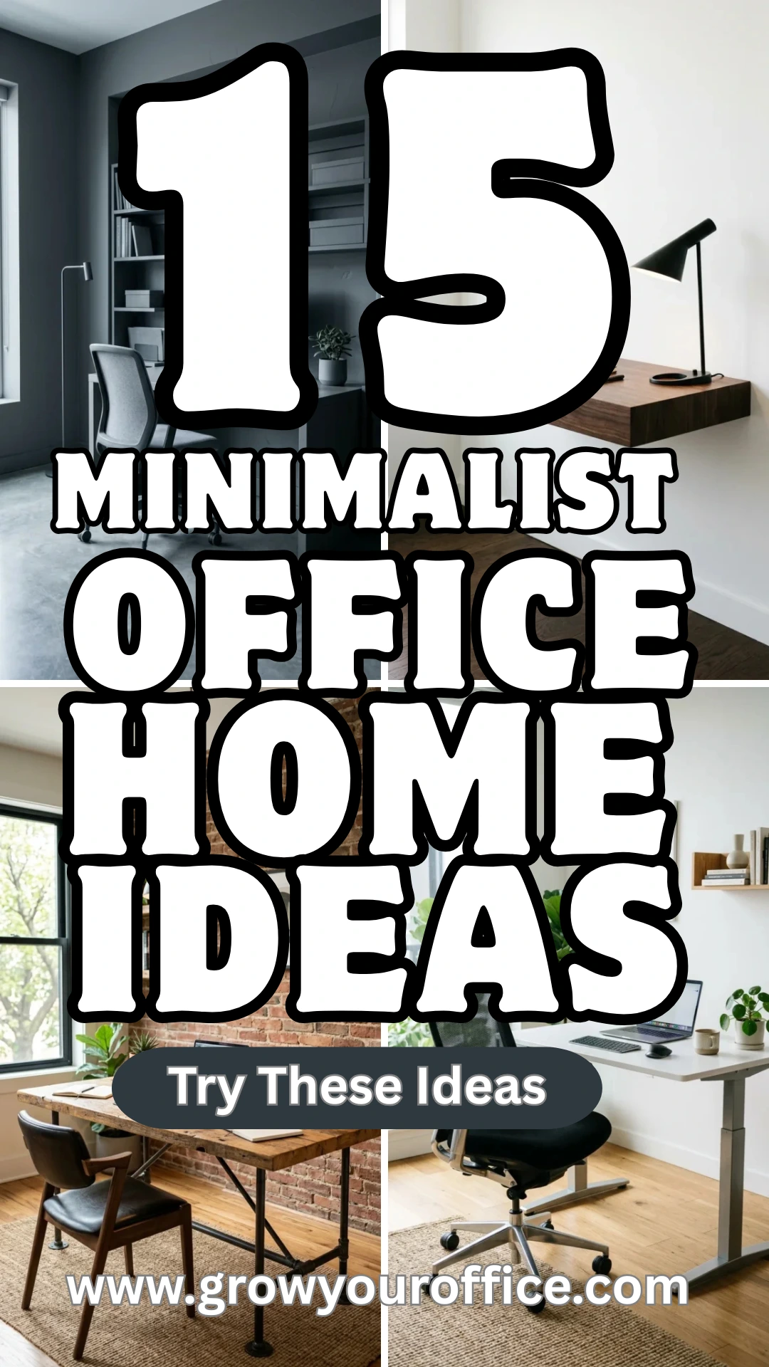 15 Minimalist Home Office Ideas