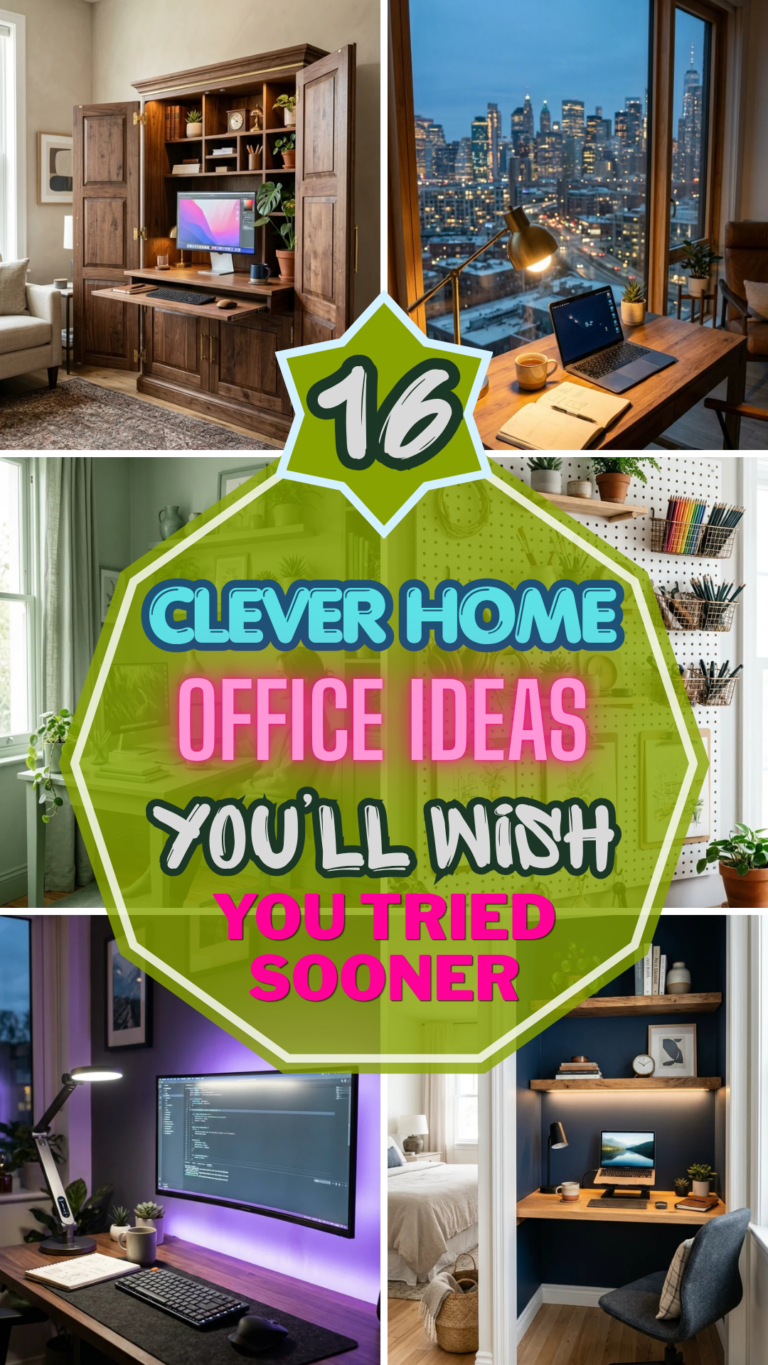 16 Clever Home Office Ideas You’ll Wish You Tried Sooner