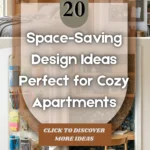 20 Space-Saving Design Ideas Perfect for Cozy Apartments