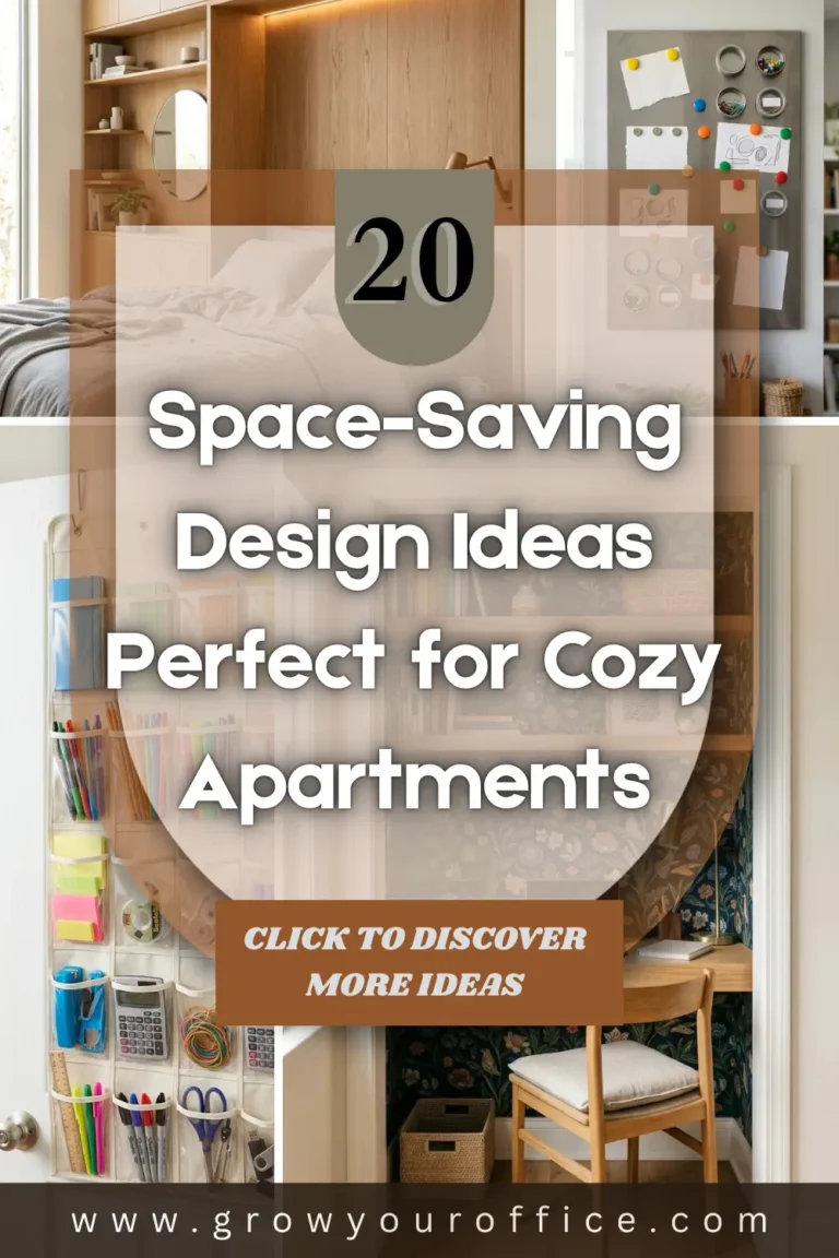 20 Space-Saving Design Ideas Perfect for Cozy Apartments