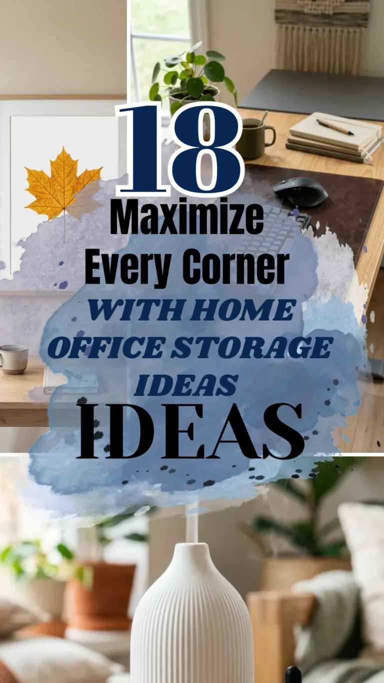 18 Maximize Every Corner with Home Office Storage Ideas That Inspire