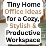 18 Tiny Home Office Ideas for a Cozy, Stylish & Productive Workspace