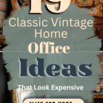 19 Classic Vintage Home Office Ideas for a Stylish Workspace