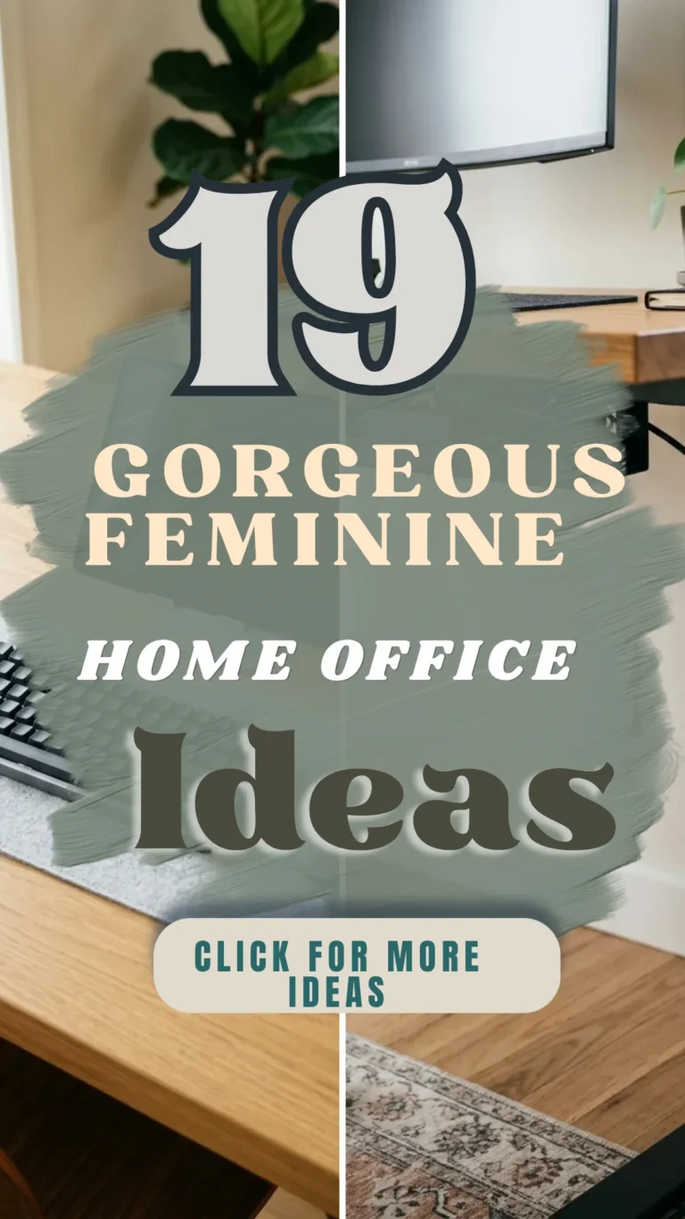 19 Gorgeous Feminine Home Office Ideas That Feel Both Chic and Functional