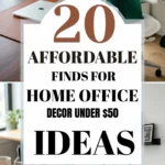 20 Affordable Finds for Home Office Decor Under $50 That Look Premium