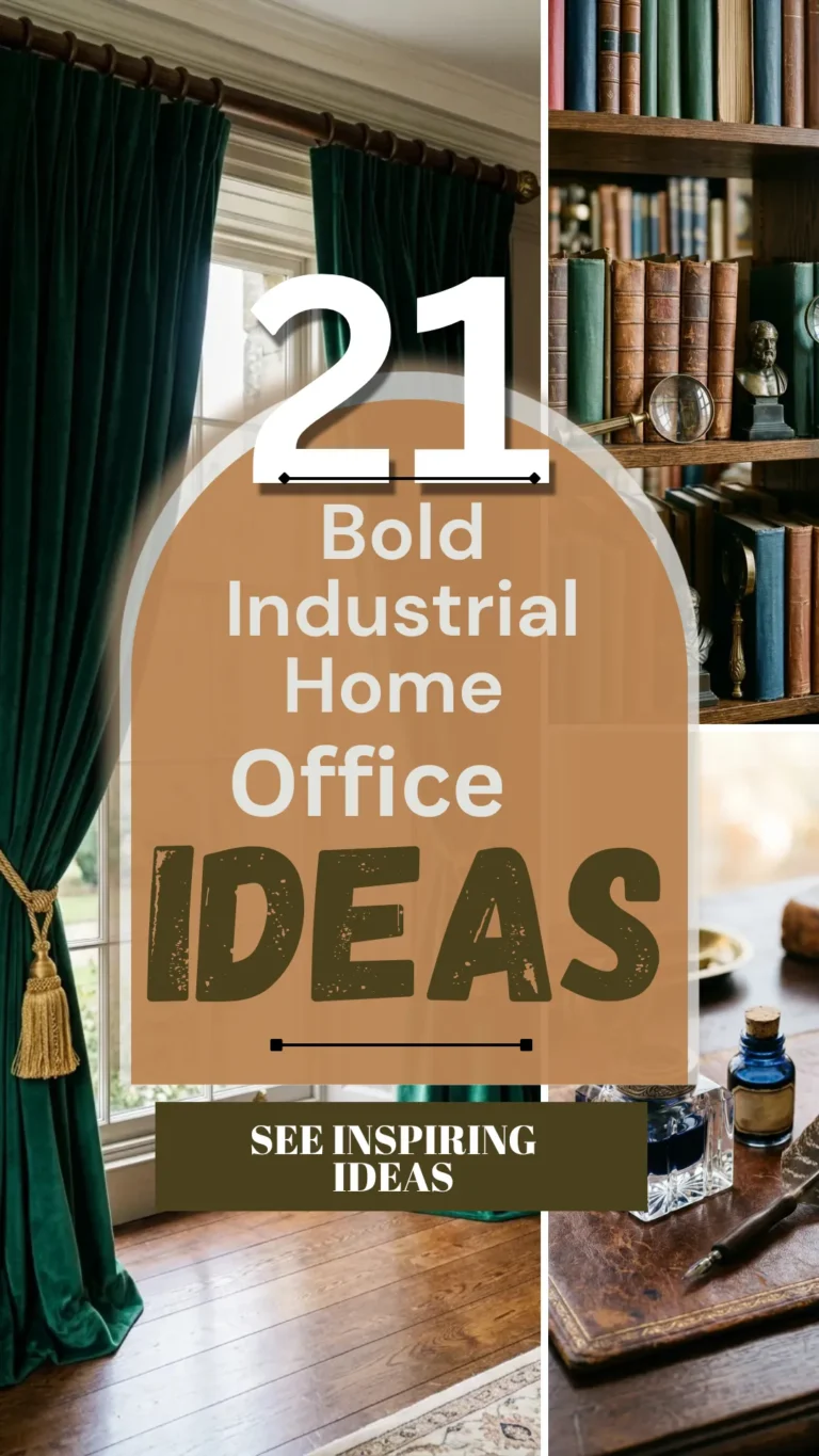 21 Bold Industrial Home Office Design Ideas That Stand Out