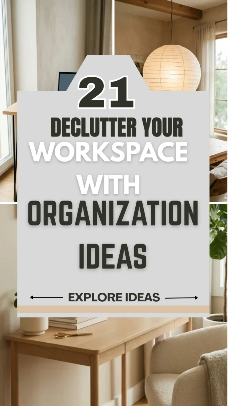 21 Declutter Your Workspace with Desk Accessories Organization Ideas