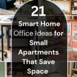 21 Smart Home Office Ideas for Small Apartments That Save Space & Look Amazing