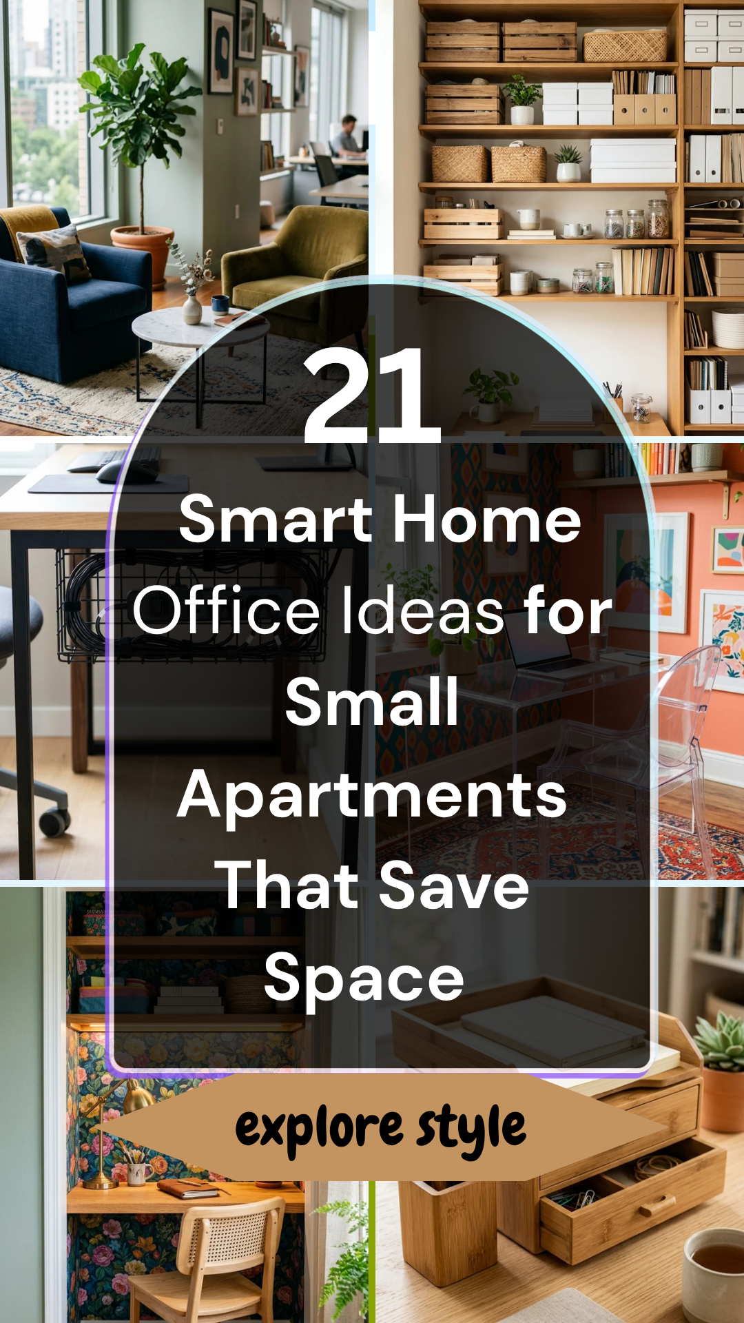 21 Smart Home Office Ideas for Small Apartments That Save Space & Look Amazing