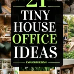 21 Tiny House Office Ideas for a Beautiful & Productive Workspace
