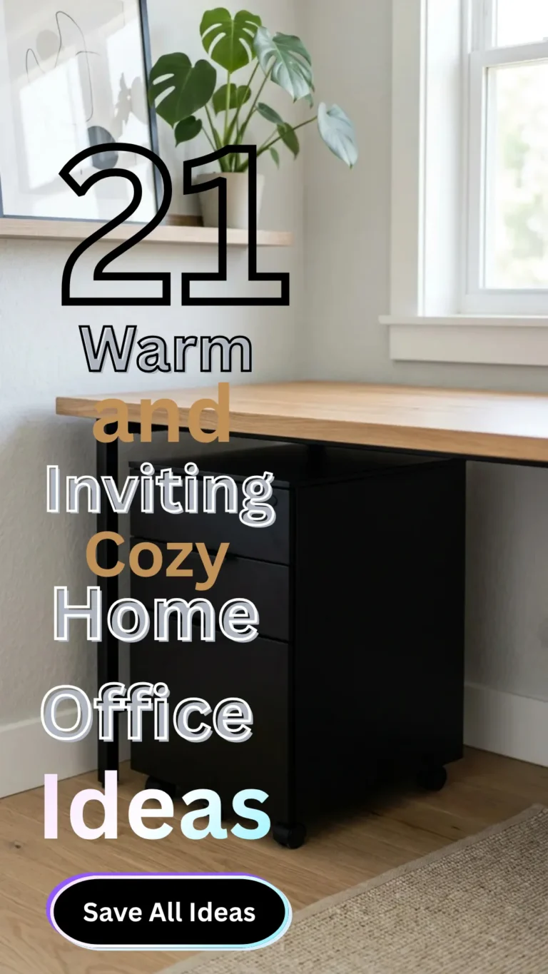 21 Warm and Inviting Cozy Home Office Ideas You’ll Want to Try