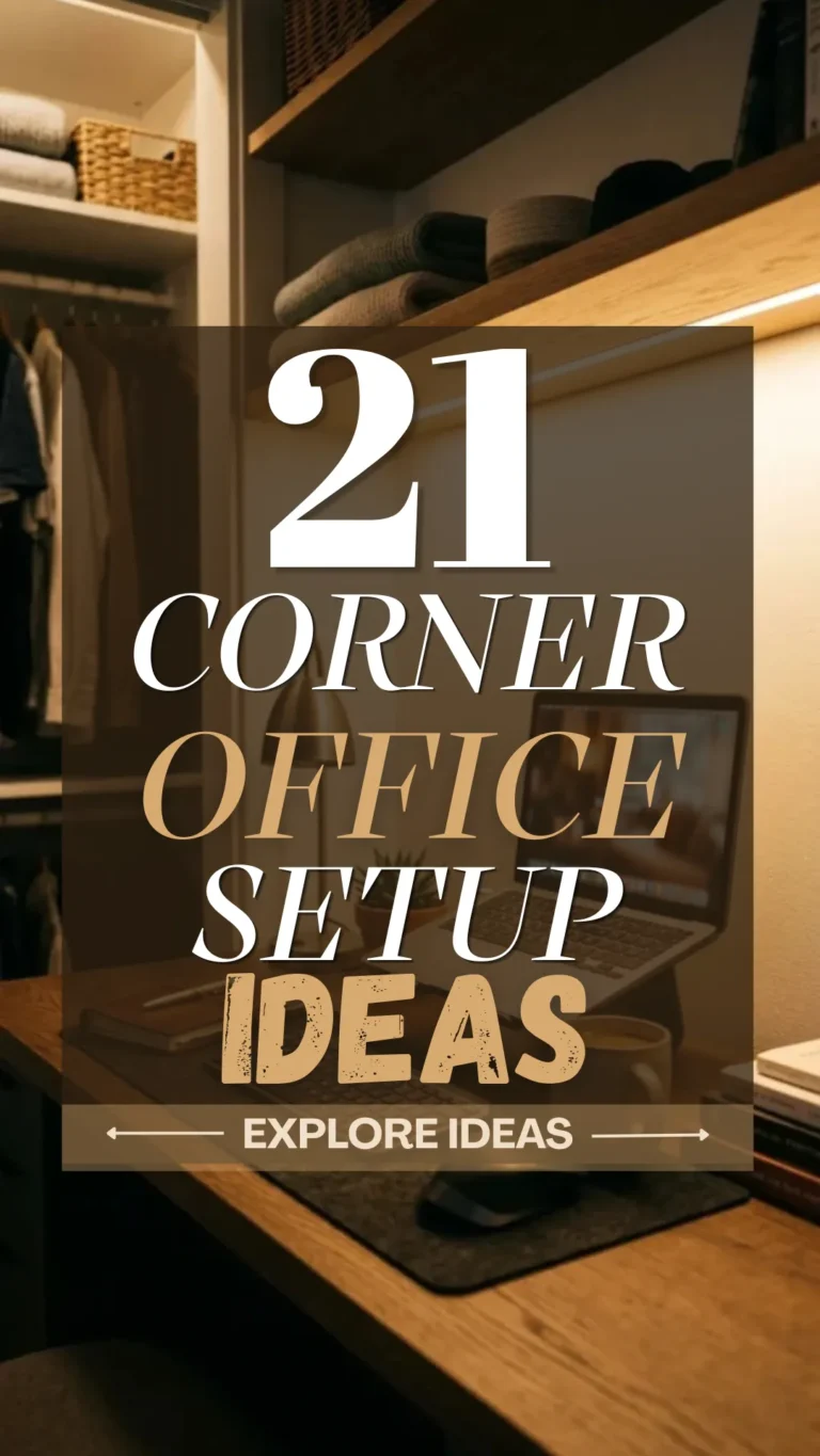 23 Closet Office Ideas That Turn Tiny Spaces Into Stylish Workspaces