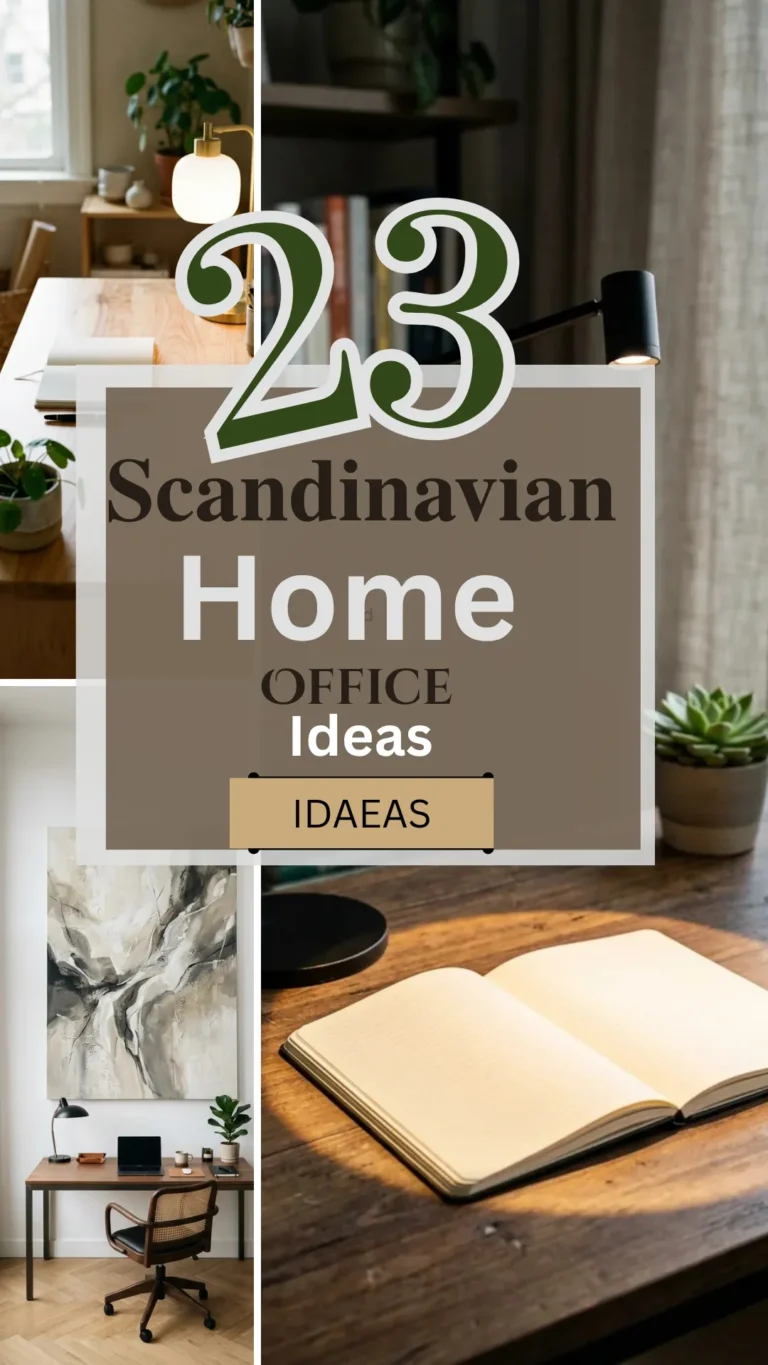 23 Scandinavian Home Office Ideas That Make Minimalism Feel Cozy