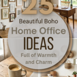 25 Beautiful Boho Home Office Ideas Full of Warmth and Charm