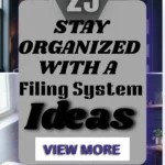 25 Stay Organized with a Filing System for Home Office That Actually Works