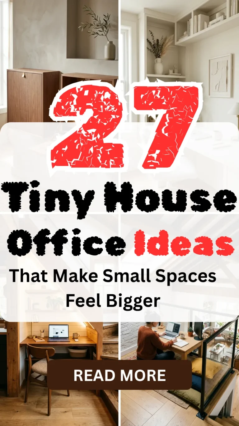 25 Tiny House Office Ideas That Make Small Spaces Feel Bigger