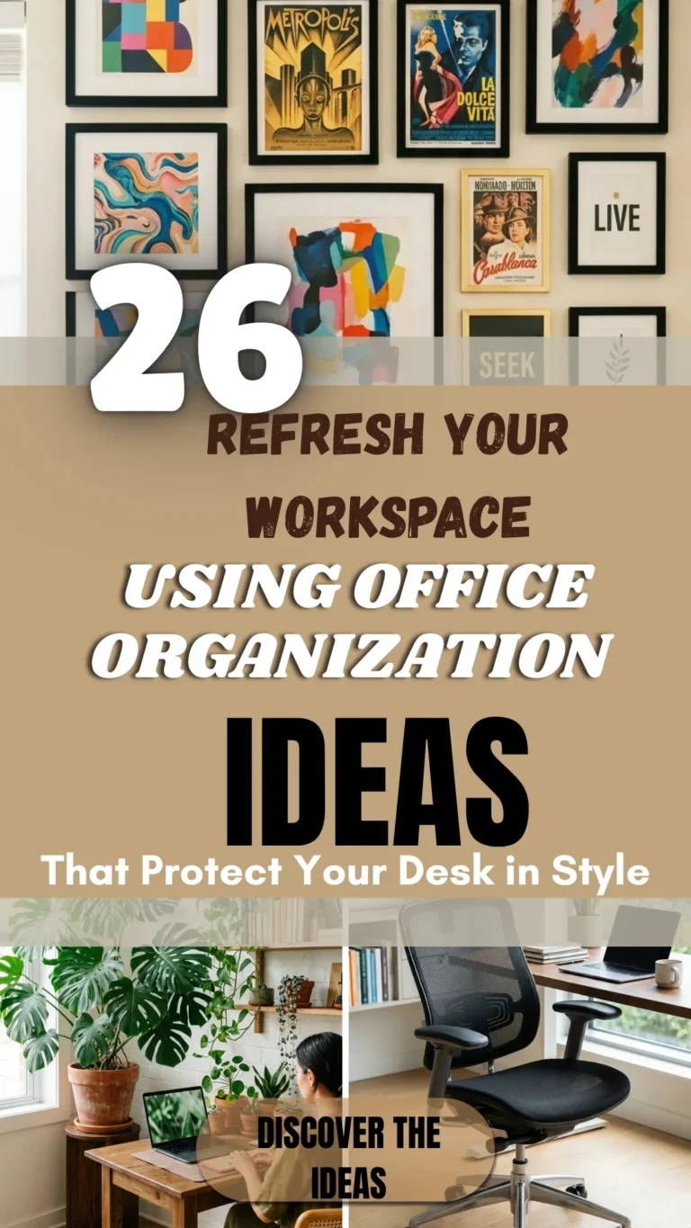 26 Refresh Your Workspace Using Office Organization Ideas Worth Trying