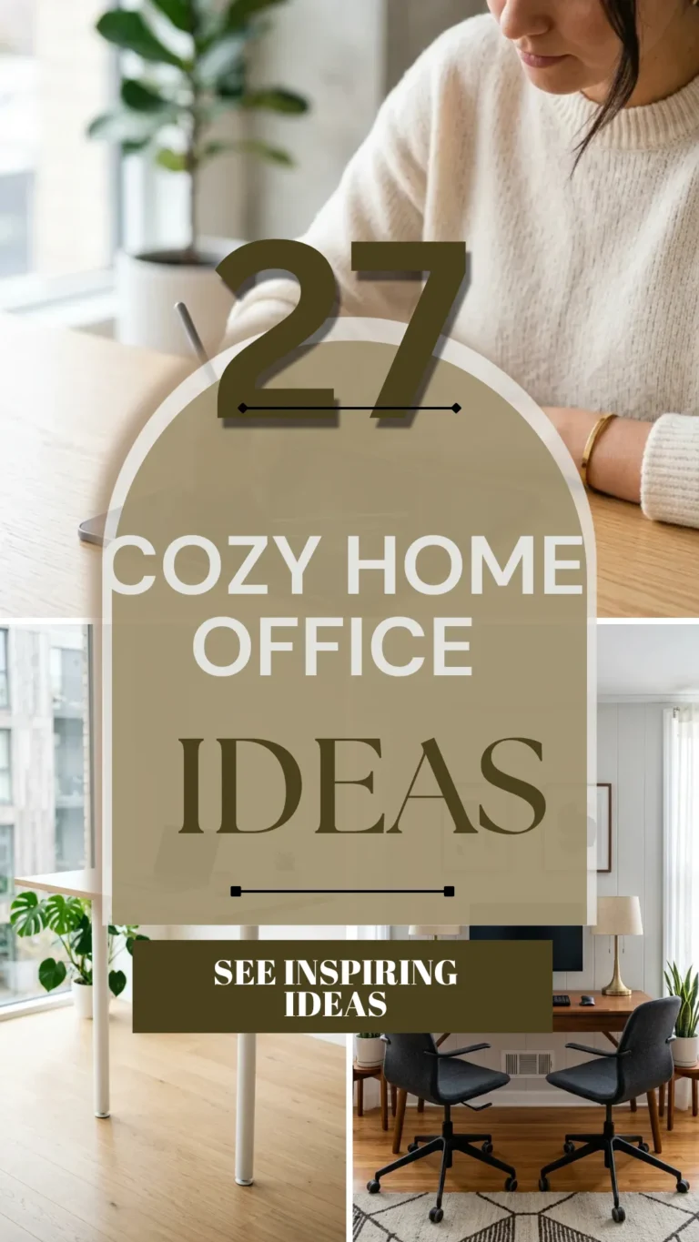 27 Cozy Home Office Ideas That Make Every Workday Better