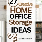 27 Creative Home Office Storage Ideas for a Clutter-Free Space