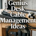 28 Genius Desk Cable Management Ideas to Transform Your Workspace