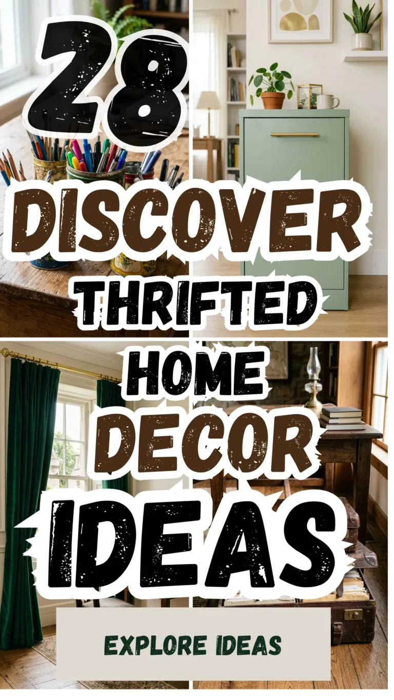 28 Discover Thrifted Home Office Decor Ideas Everyone Will Want to Copy