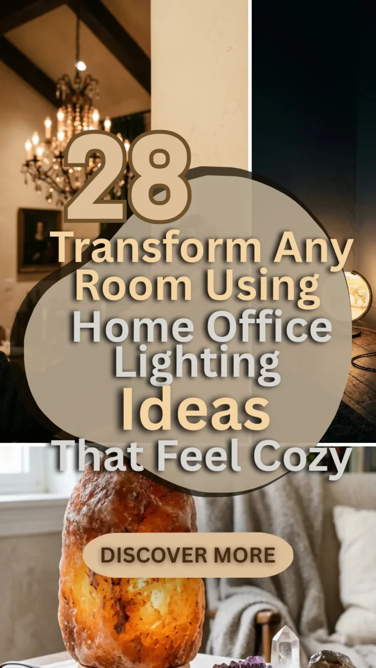 28 Transform Any Room Using Home Office Lighting Ideas That Feel Cozy