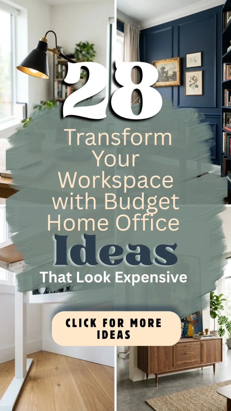 28 Transform Your Workspace with Budget Home Office Ideas That Look Expensive