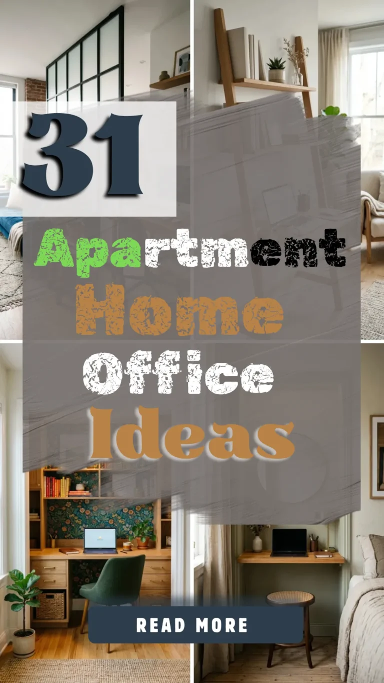 31 Apartment Home Office Ideas That Will Completely Transform Your Space