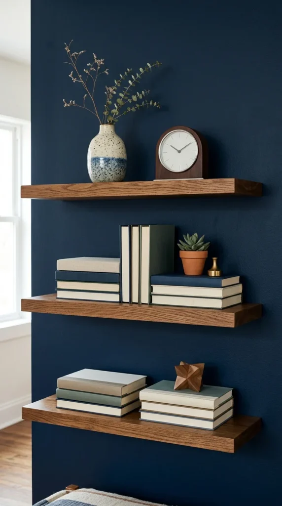 Floating Shelves home offie ideas