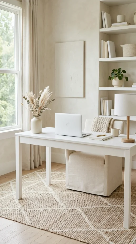 Minimalist Palette home offie ideas