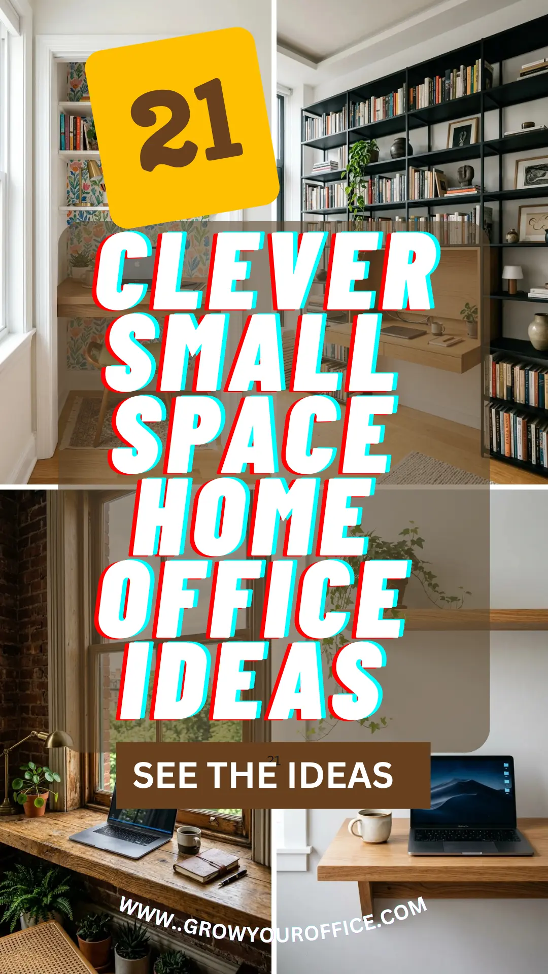 21 Genius Small Space Home Office Ideas You’ll Wish You Tried Sooner