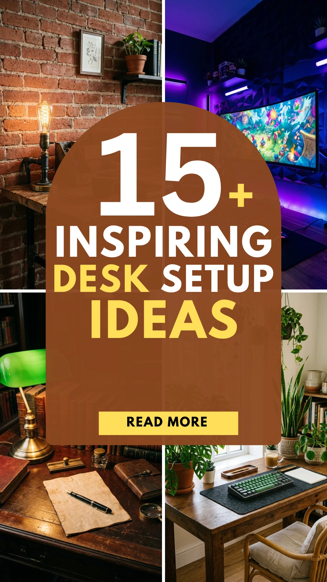 15 Inspiring Desk Setup Ideas