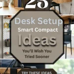 25 Smart Compact Desk Setup Ideas You’ll Wish You Tried Sooner