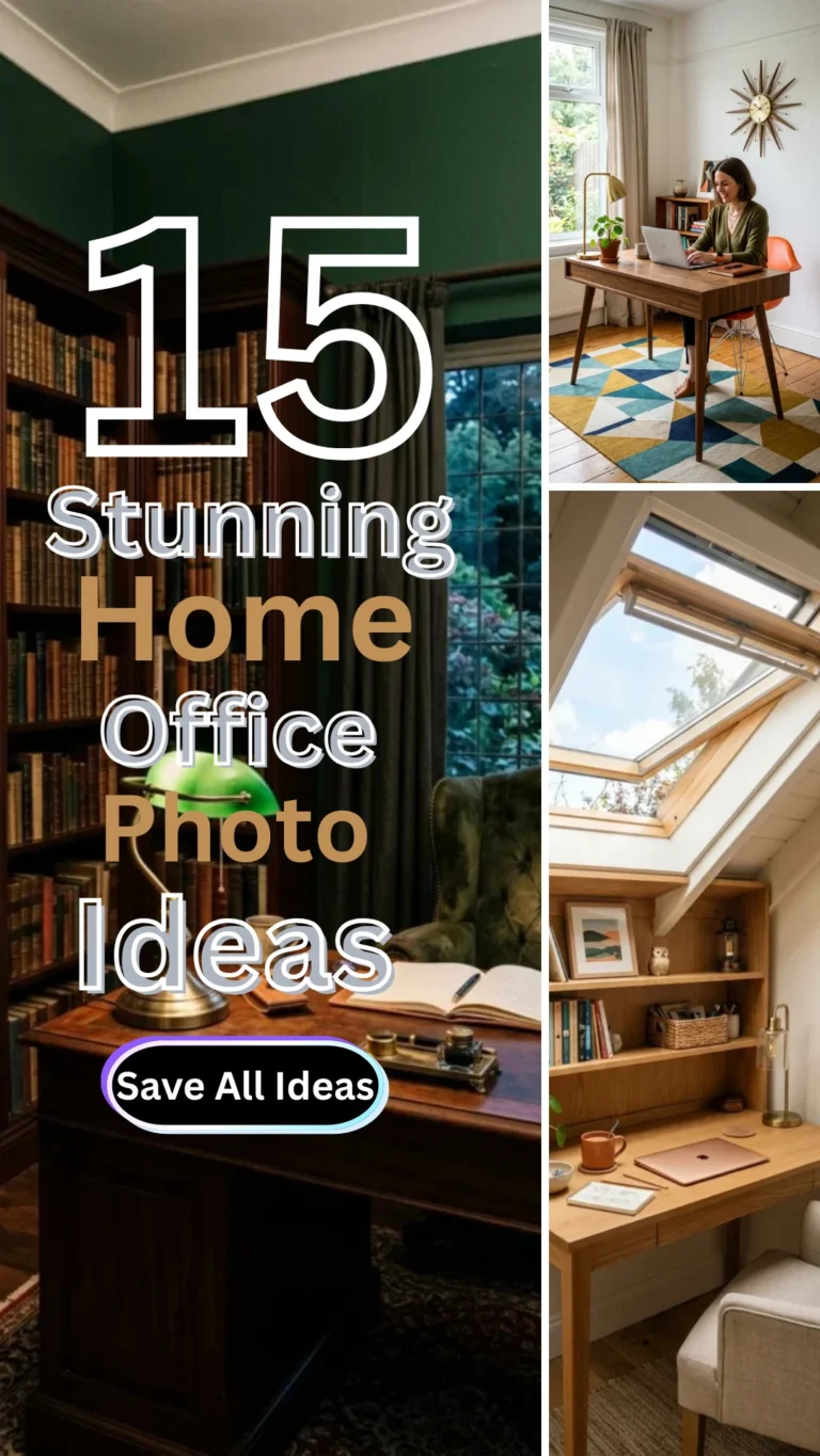 15 Stunning Home Office Photo Ideas