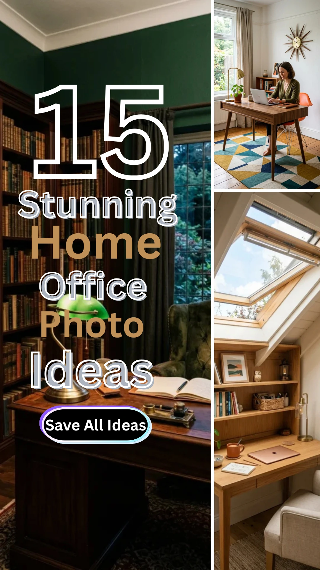15 Stunning Home Office Photo Ideas