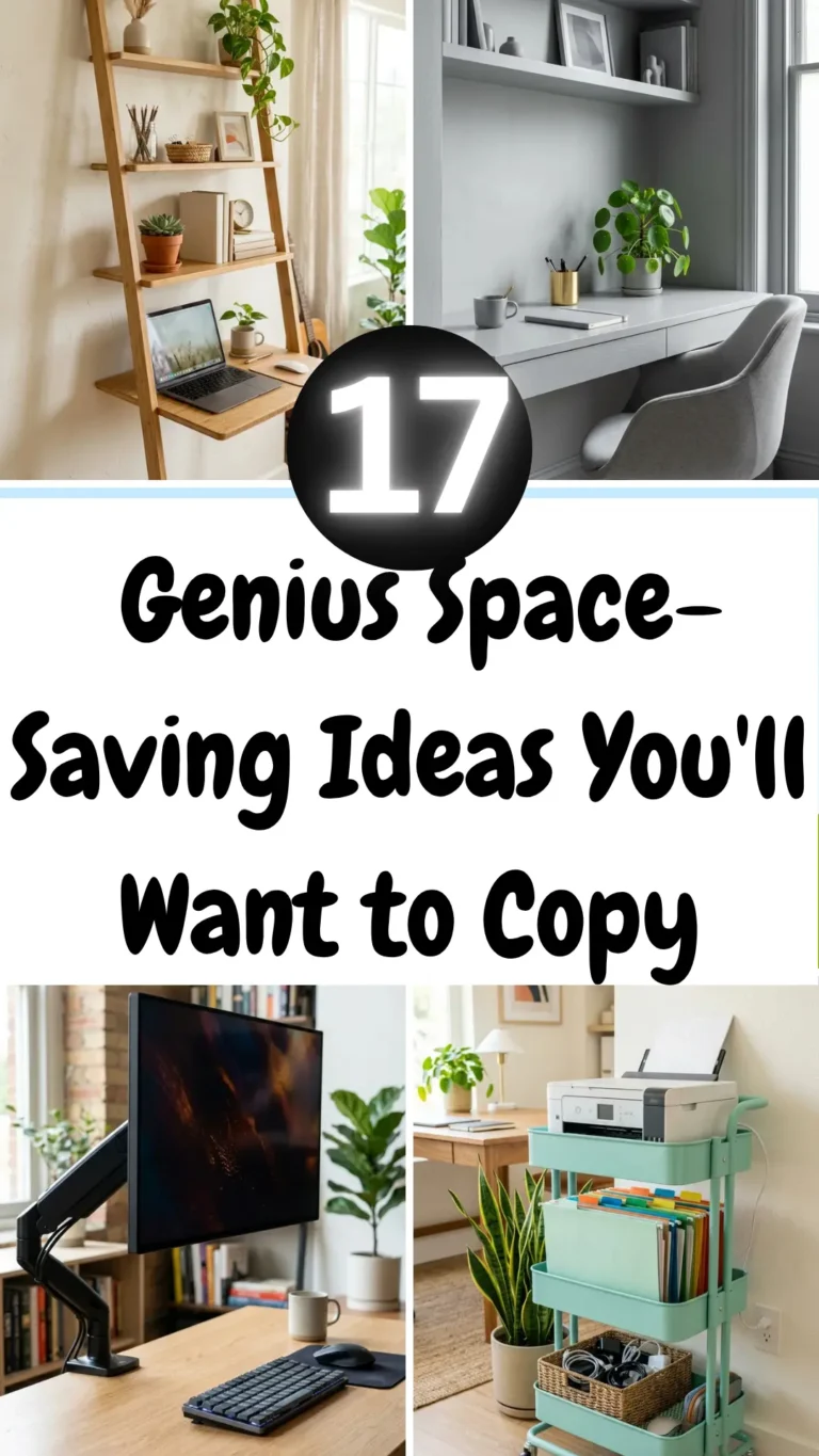 17 Genius Space-Saving Ideas You’ll Want to Copy