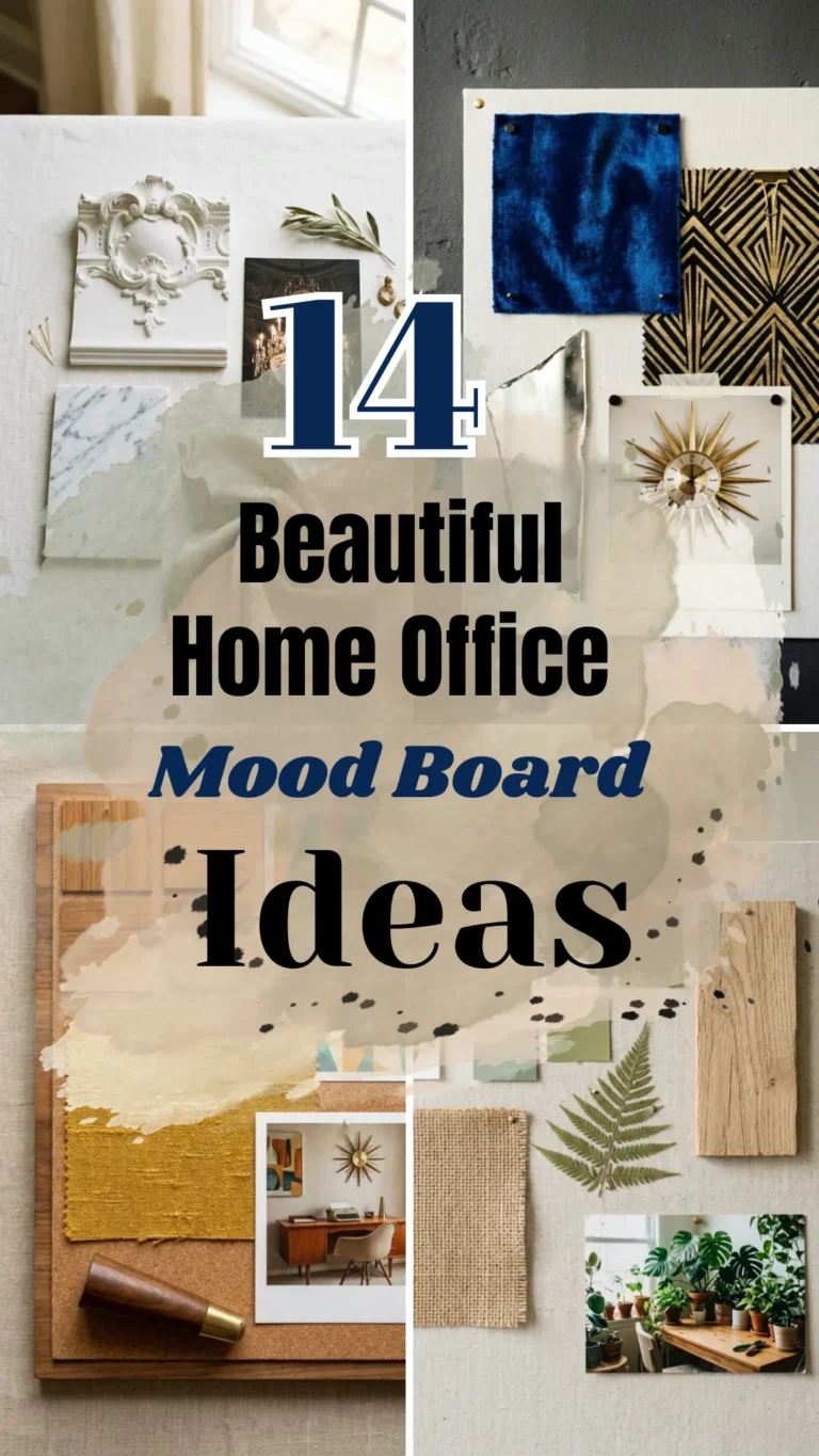 14 Beautiful Home Office Mood Board Ideas That Bring Your Vision to Life