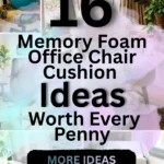 16 Memory Foam Office Chair Cushion Ideas Worth Every Penny