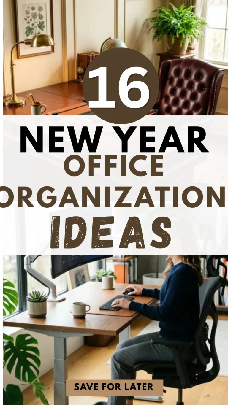 16 New Year Office Organization Ideas That Set You Up for Success
