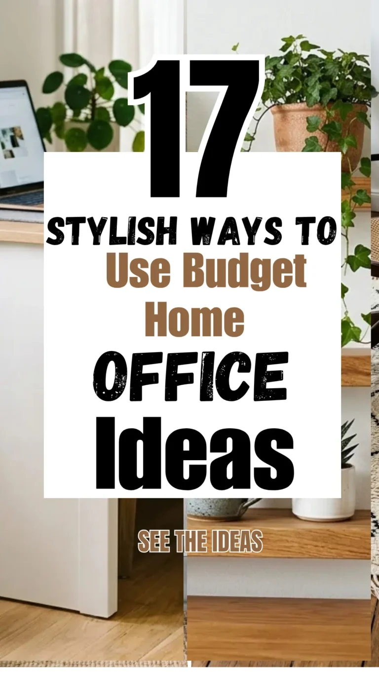 17 Stylish Ways to Use Budget Home Office Ideas You’ll Love