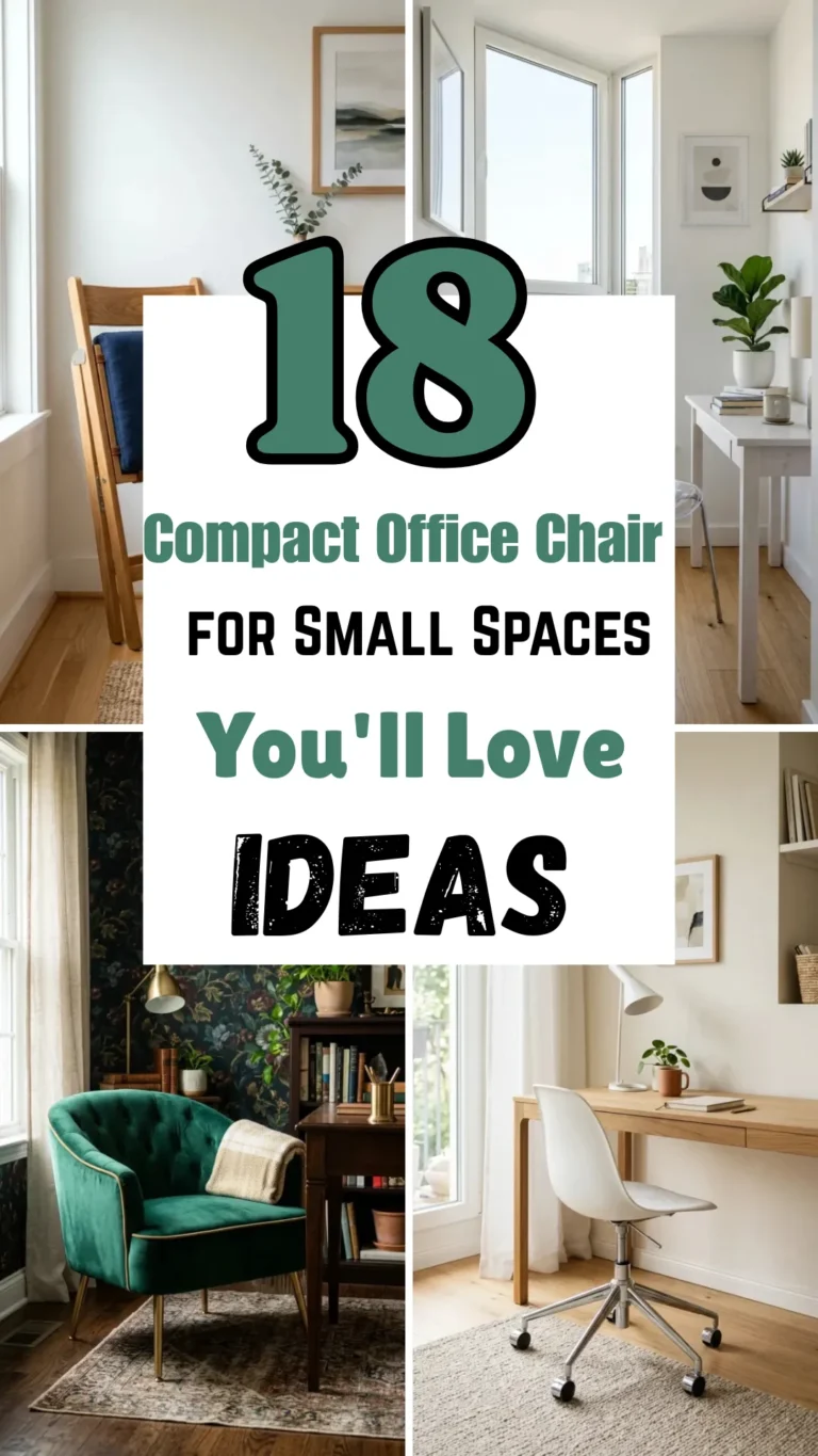 18 Compact Office Chair for Small Spaces Ideas You’ll Love