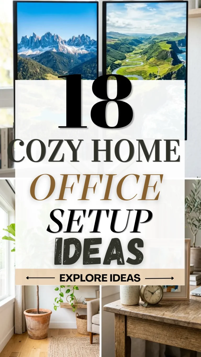 18 Cozy Home Office Christmas Decor Ideas for a Magical Workspace
