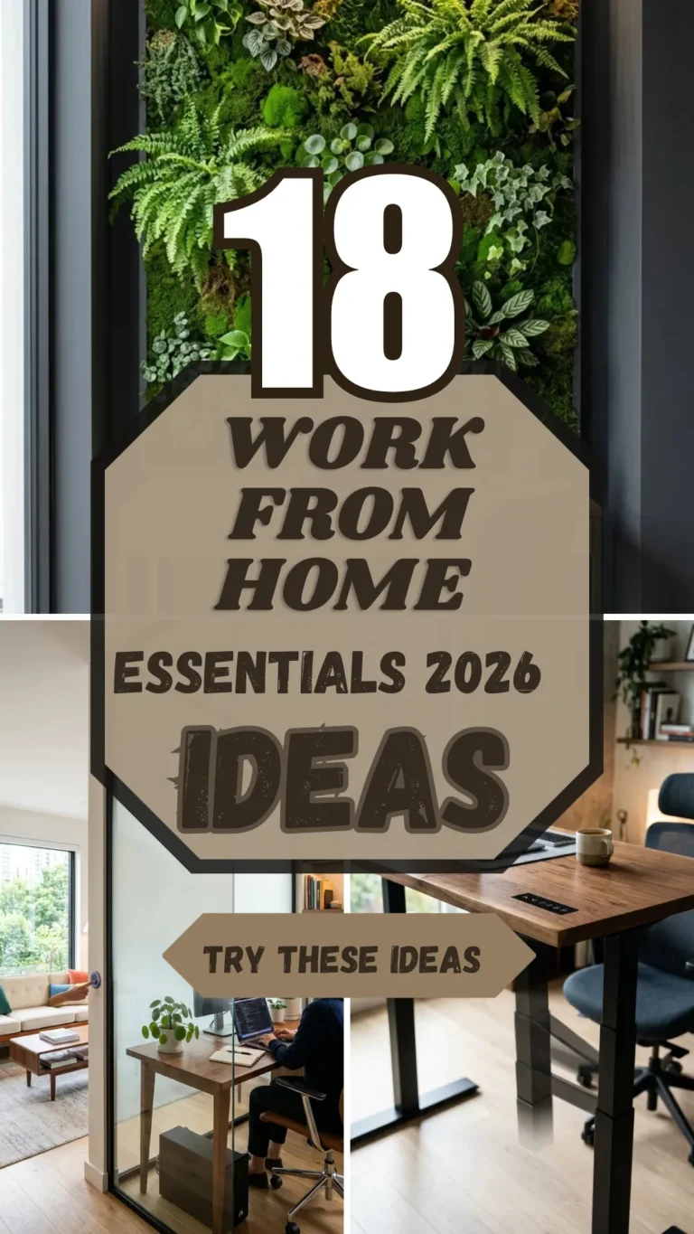 18 Work From Home Essentials 2026 Ideas That Upgrade Your Daily Workflow