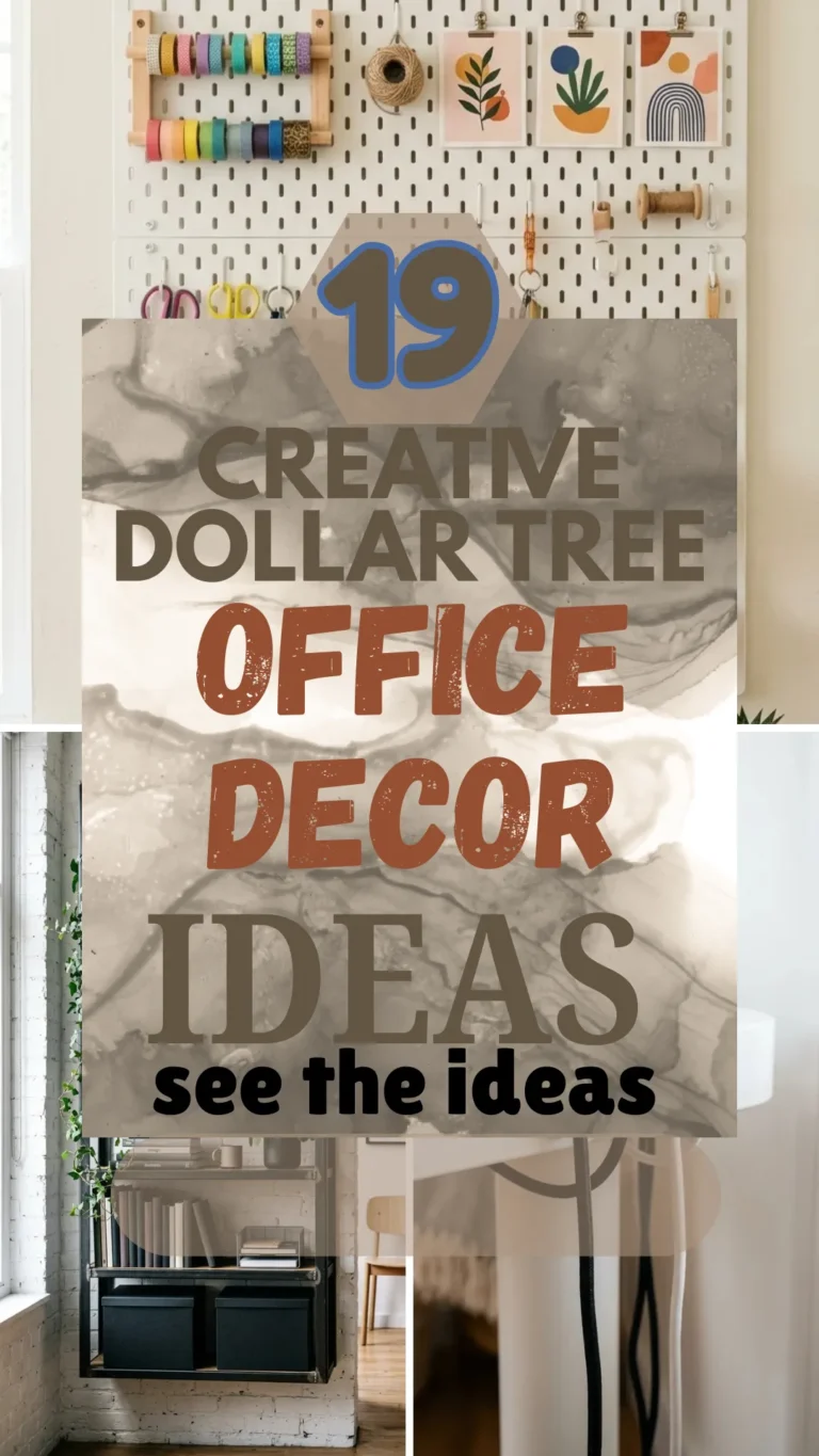 19 Creative Dollar Tree Office Decor Hacks That Feel Luxurious