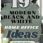 19 Modern Black and White Home Office Ideas You’ll Want to Copy