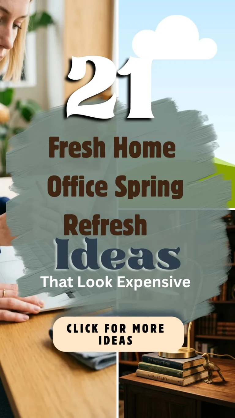 21 Fresh Home Office Spring Refresh Ideas to Brighten Your Workspace