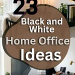 23 Black and White Home Office Ideas That Look Effortlessly Elegant