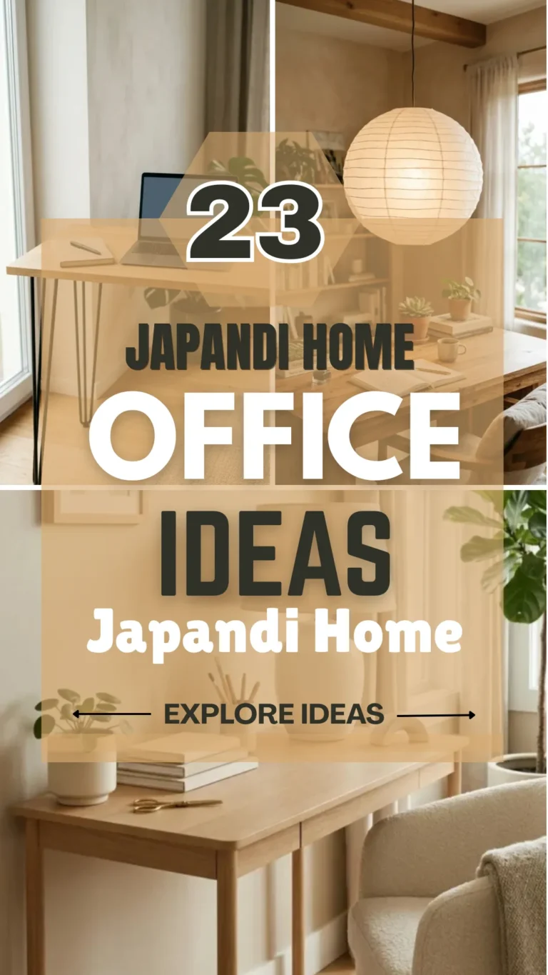 23 Japandi Home Office Ideas That Blend Calm and Simplicity