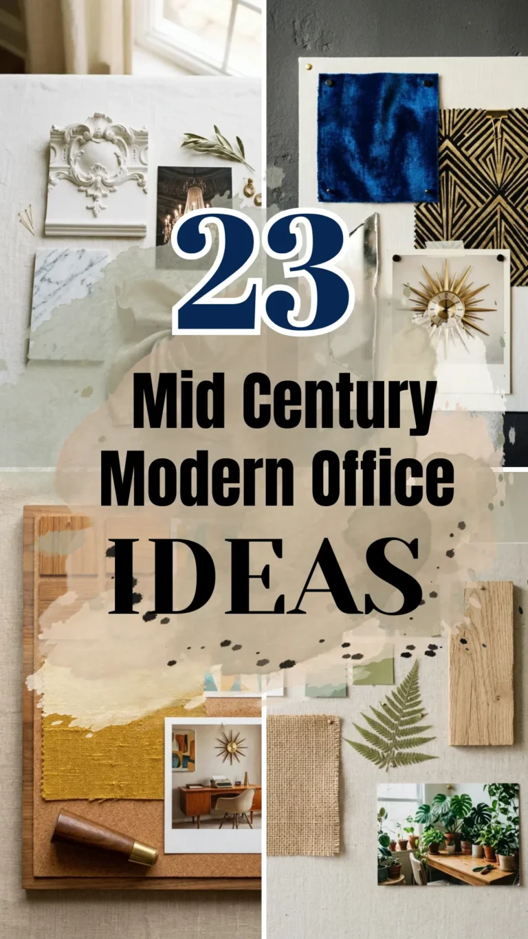 23 Mid Century Modern Office Ideas with Timeless Appeal